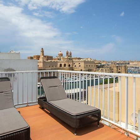 Traditional & Modern Maltese Townhouse - Rooftop Terrace And Sea Views, Close To Birgu Waterfront Cospicua المظهر الخارجي الصورة