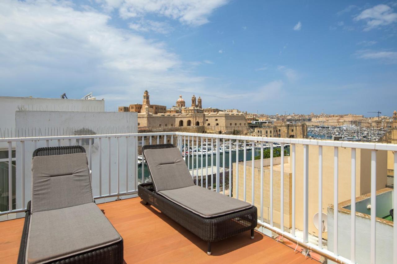 Traditional & Modern Maltese Townhouse - Rooftop Terrace And Sea Views, Close To Birgu Waterfront Cospicua المظهر الخارجي الصورة