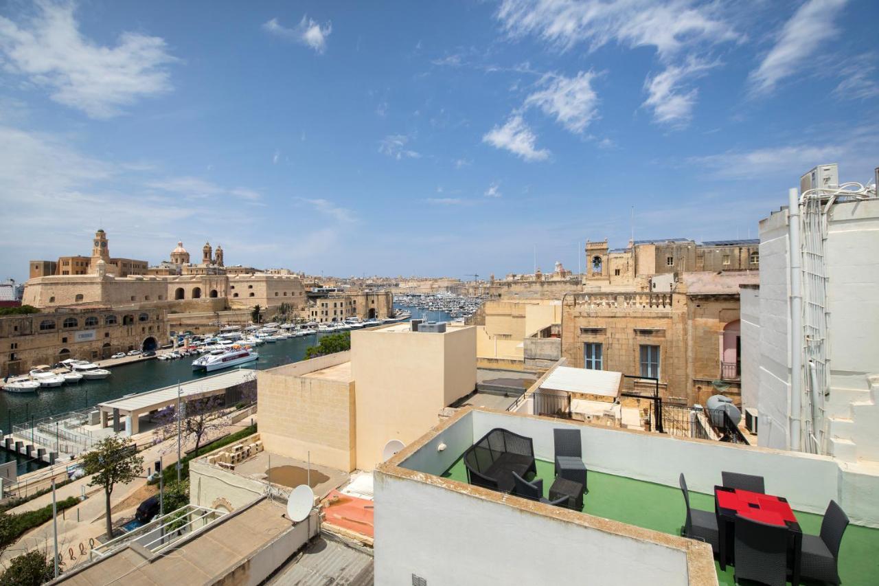 Traditional & Modern Maltese Townhouse - Rooftop Terrace And Sea Views, Close To Birgu Waterfront Cospicua المظهر الخارجي الصورة