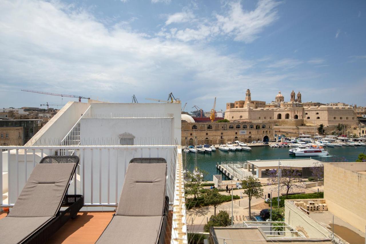 Traditional & Modern Maltese Townhouse - Rooftop Terrace And Sea Views, Close To Birgu Waterfront Cospicua المظهر الخارجي الصورة