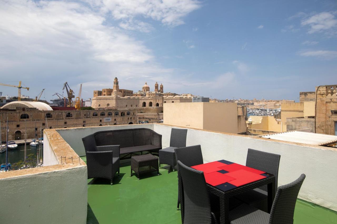 Traditional & Modern Maltese Townhouse - Rooftop Terrace And Sea Views, Close To Birgu Waterfront Cospicua المظهر الخارجي الصورة