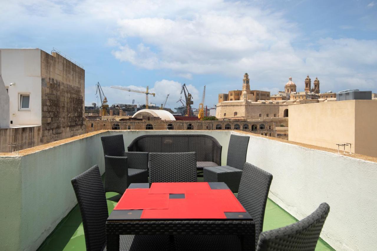 Traditional & Modern Maltese Townhouse - Rooftop Terrace And Sea Views, Close To Birgu Waterfront Cospicua المظهر الخارجي الصورة