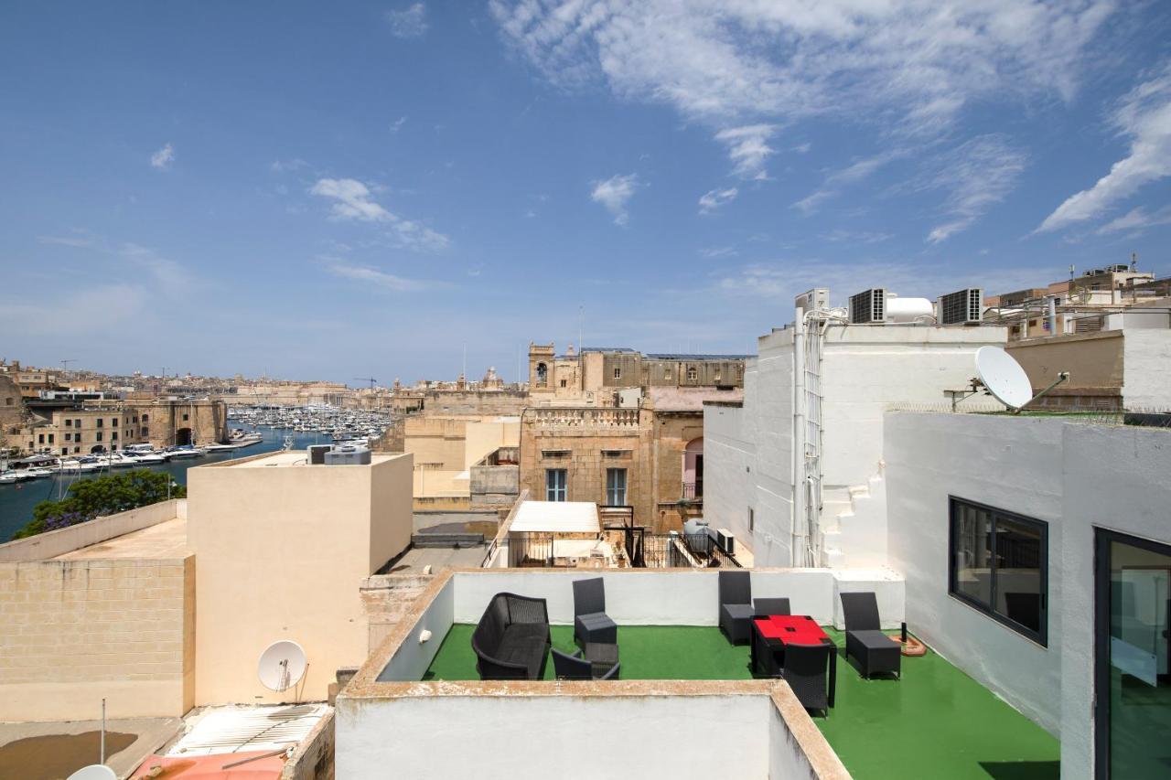 Traditional & Modern Maltese Townhouse - Rooftop Terrace And Sea Views, Close To Birgu Waterfront Cospicua المظهر الخارجي الصورة